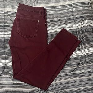 Maroon jeans Tinseltown